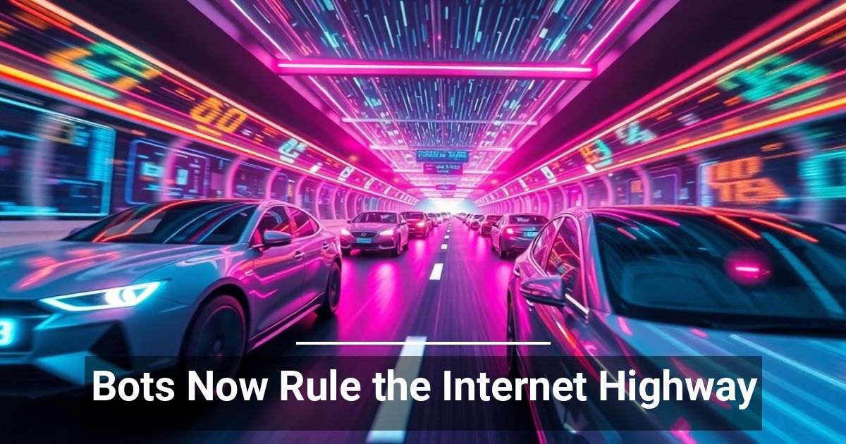 Bots Now Rule the Internet Highway