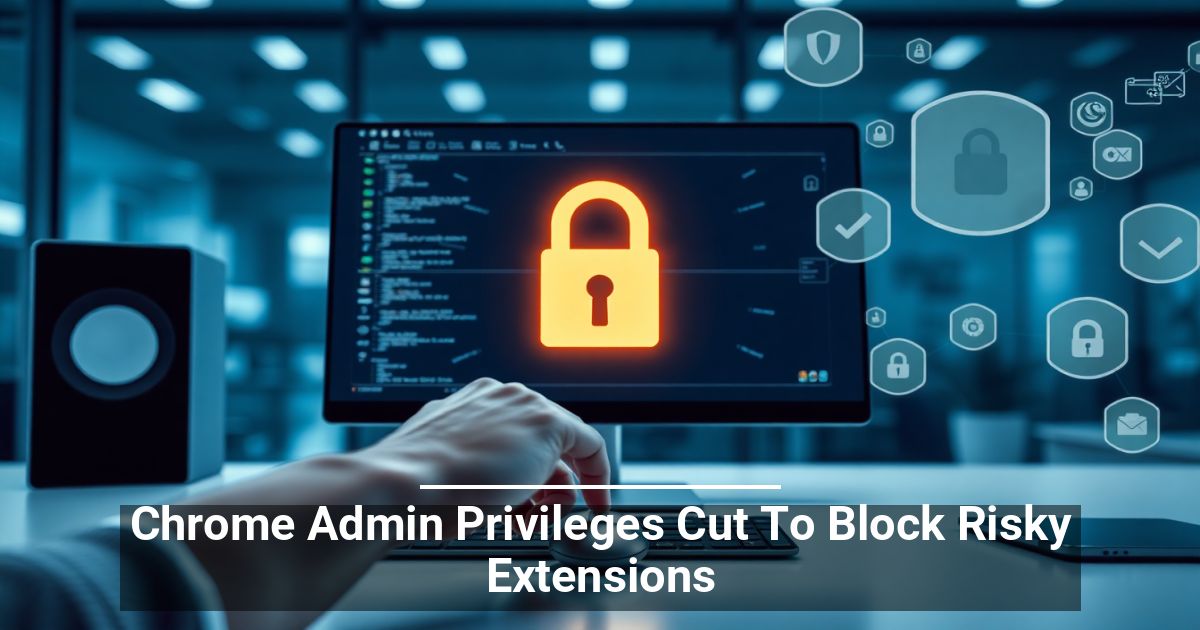 Chrome Admin Privileges Cut To Block Risky Extensions