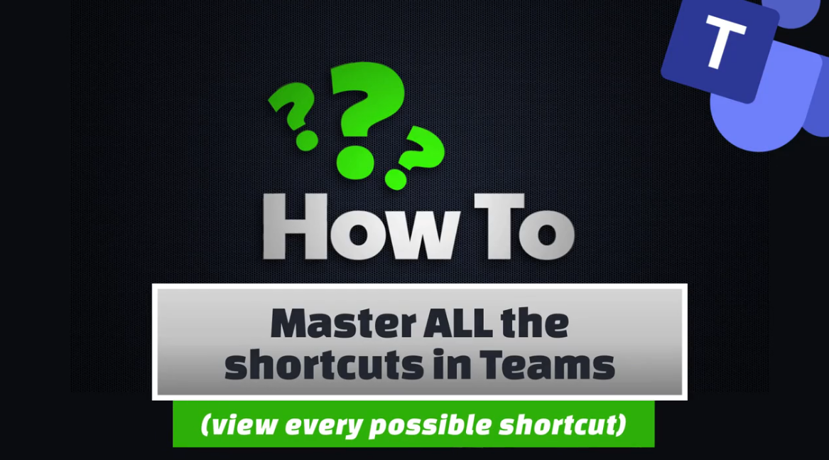 How To Master ALL The Shortcuts