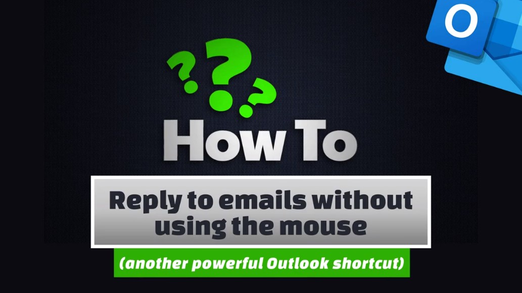 How To Reply To Emails Without Using The Mouse