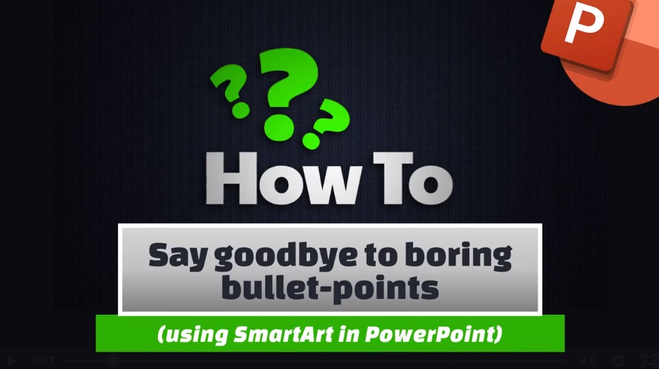 How To Say Goodbye To Boring Bullet-Points