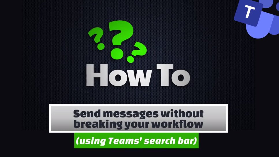 How To Send Messages Without Breaking Your Workflow