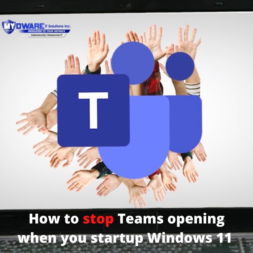 How to Stop Teams Opening When You Startup Windows 11