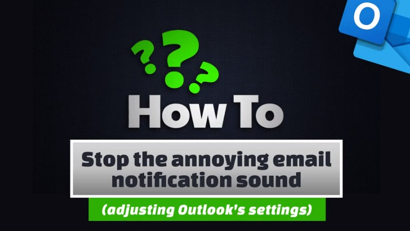 How to Stop the Annoying Email Notification Sound