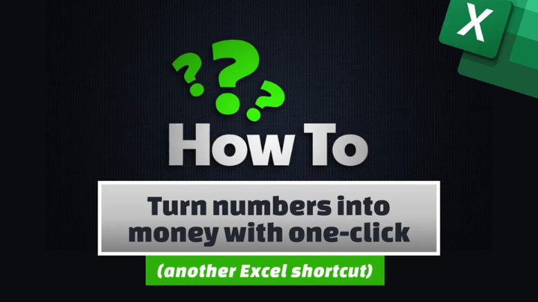 How To Turn Numbers Into Money With One Click