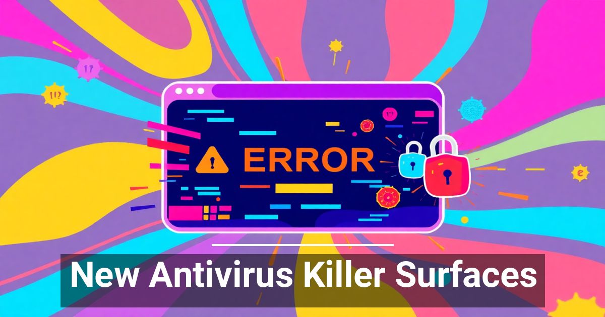 New Antivirus Killer Surfaces
