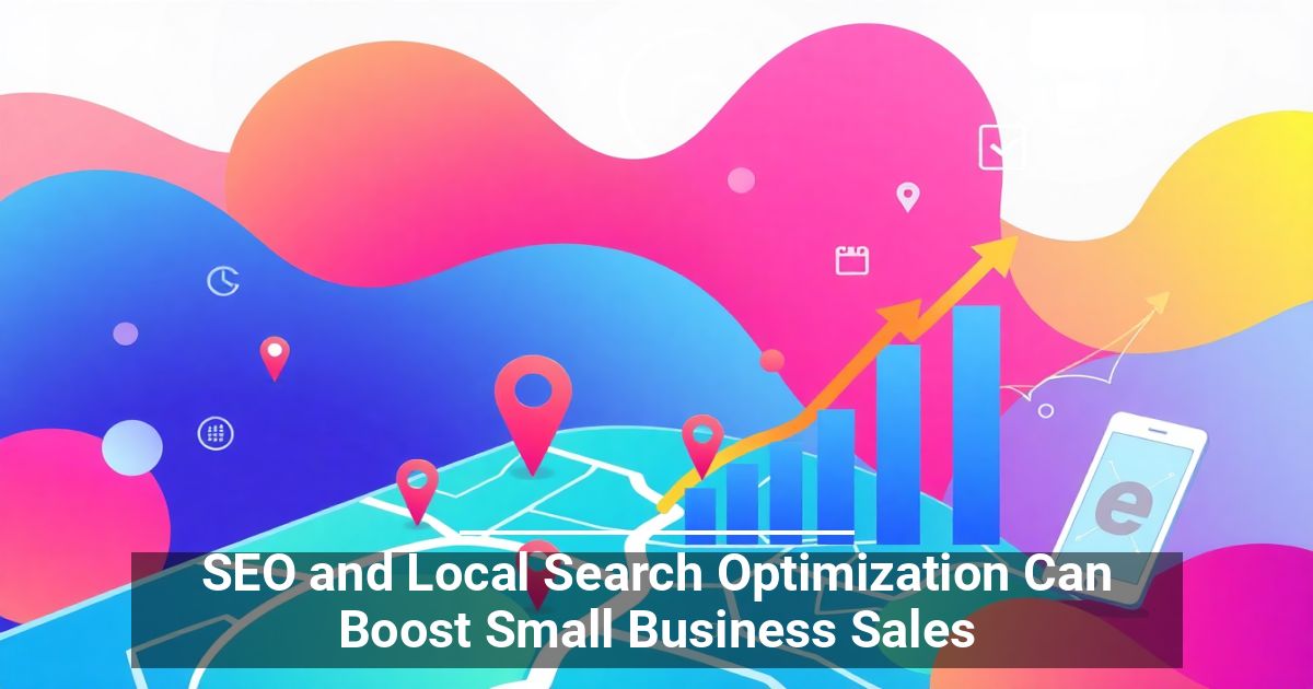 SEO and Local Search Optimization Can Boost Small Business Sales