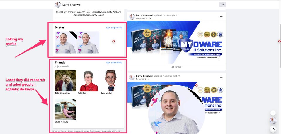 Social Media Identity Theft