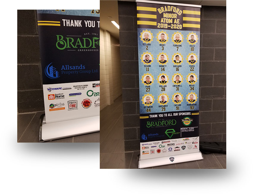 MYDWARE IT Solutions Inc. Sponsors the Bradford Minor Atom AE 2019-2020 Hockey Team