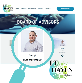 &ldquo;It is a great honour to join the board of advisors at IT Haven&rdquo; said Darryl Cresswell