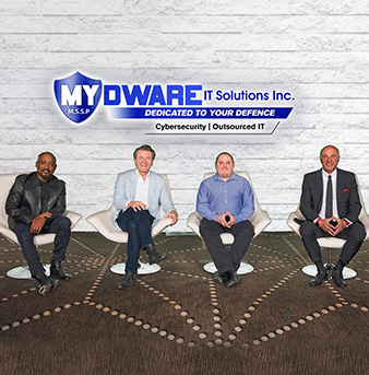 MYDWARE IT Solutions Inc. Founder Speaks with Sharks from Shark Tank at Cybersecurity Industry Event