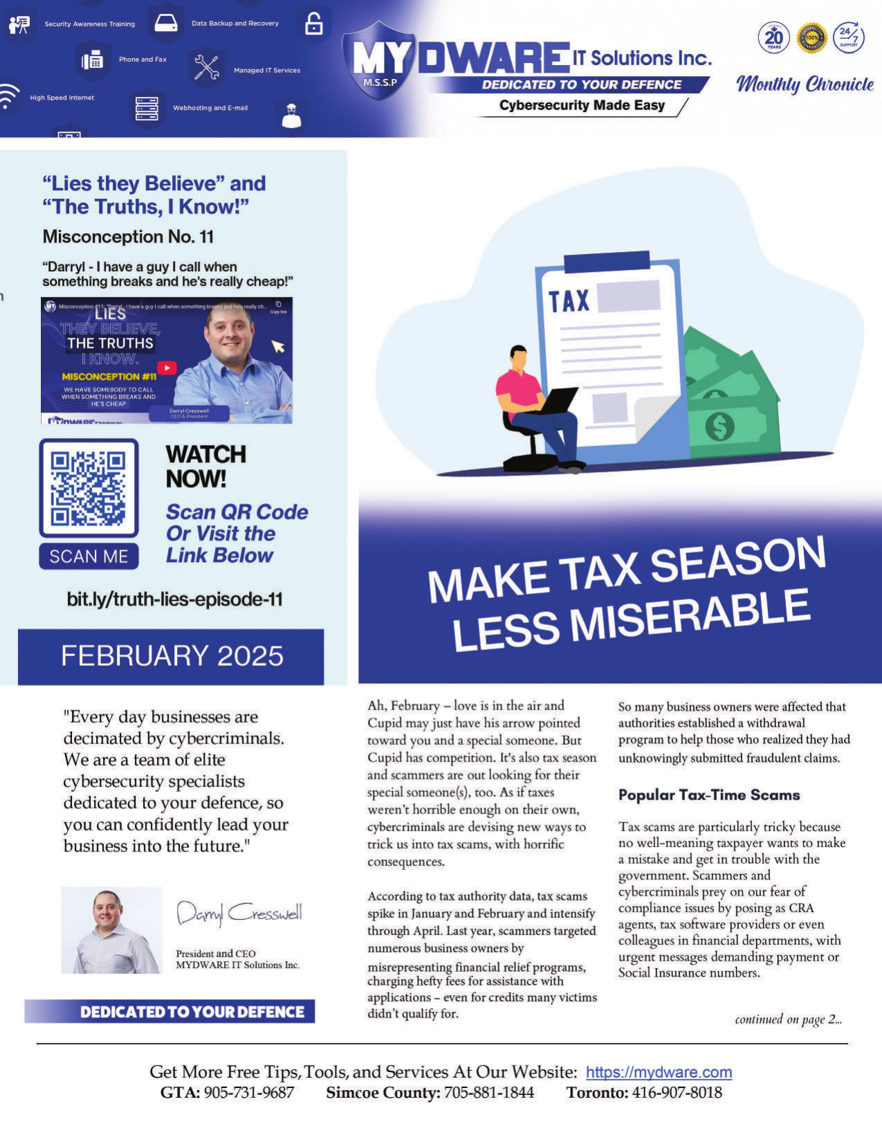 Make Tax Season A Little Less Miserable