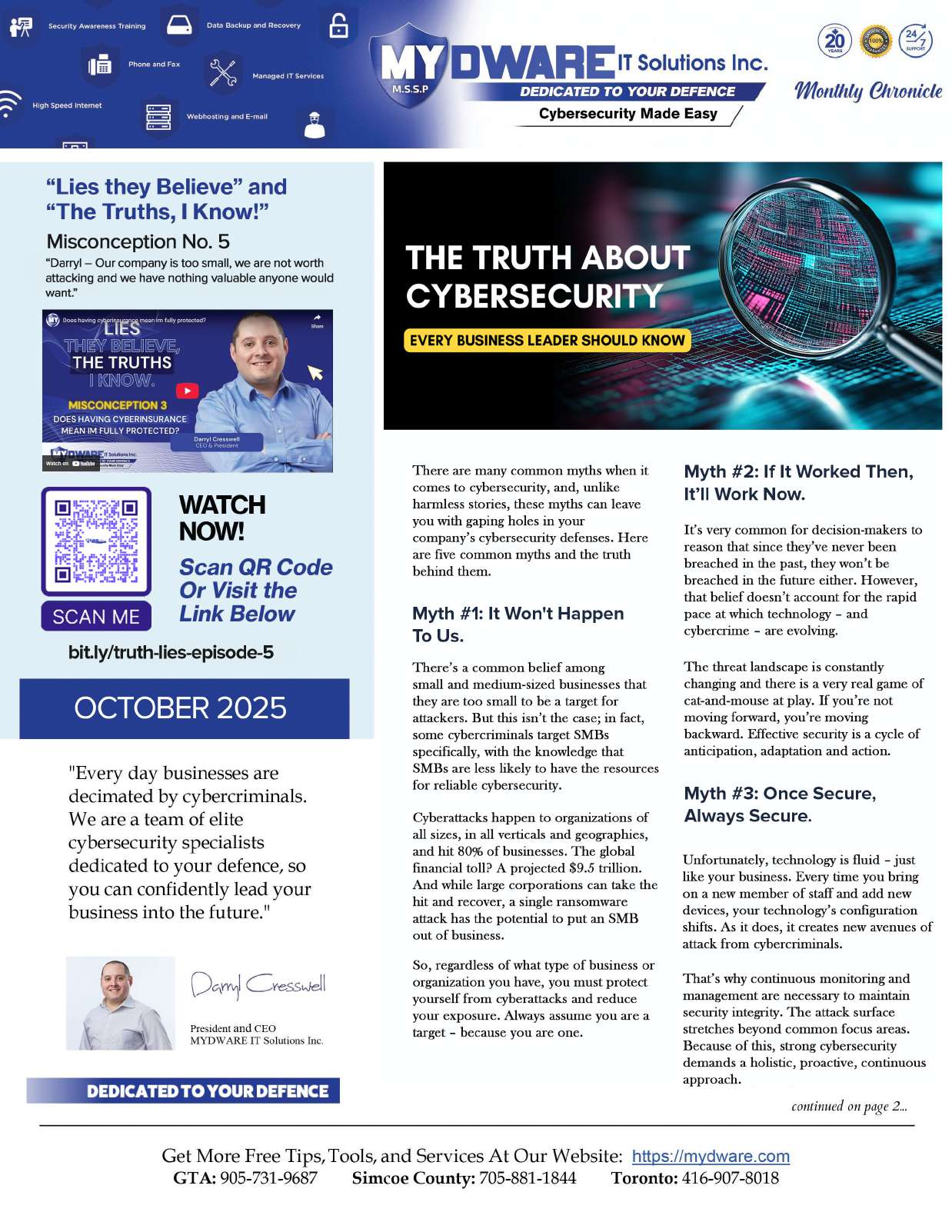 The Truth About Cybersecurity - Every Business Leader Should Know