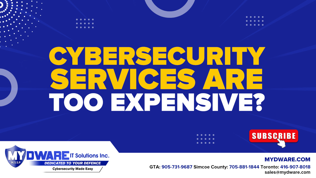 Misconception 1: Cybersecurity Services Are Too Expensive